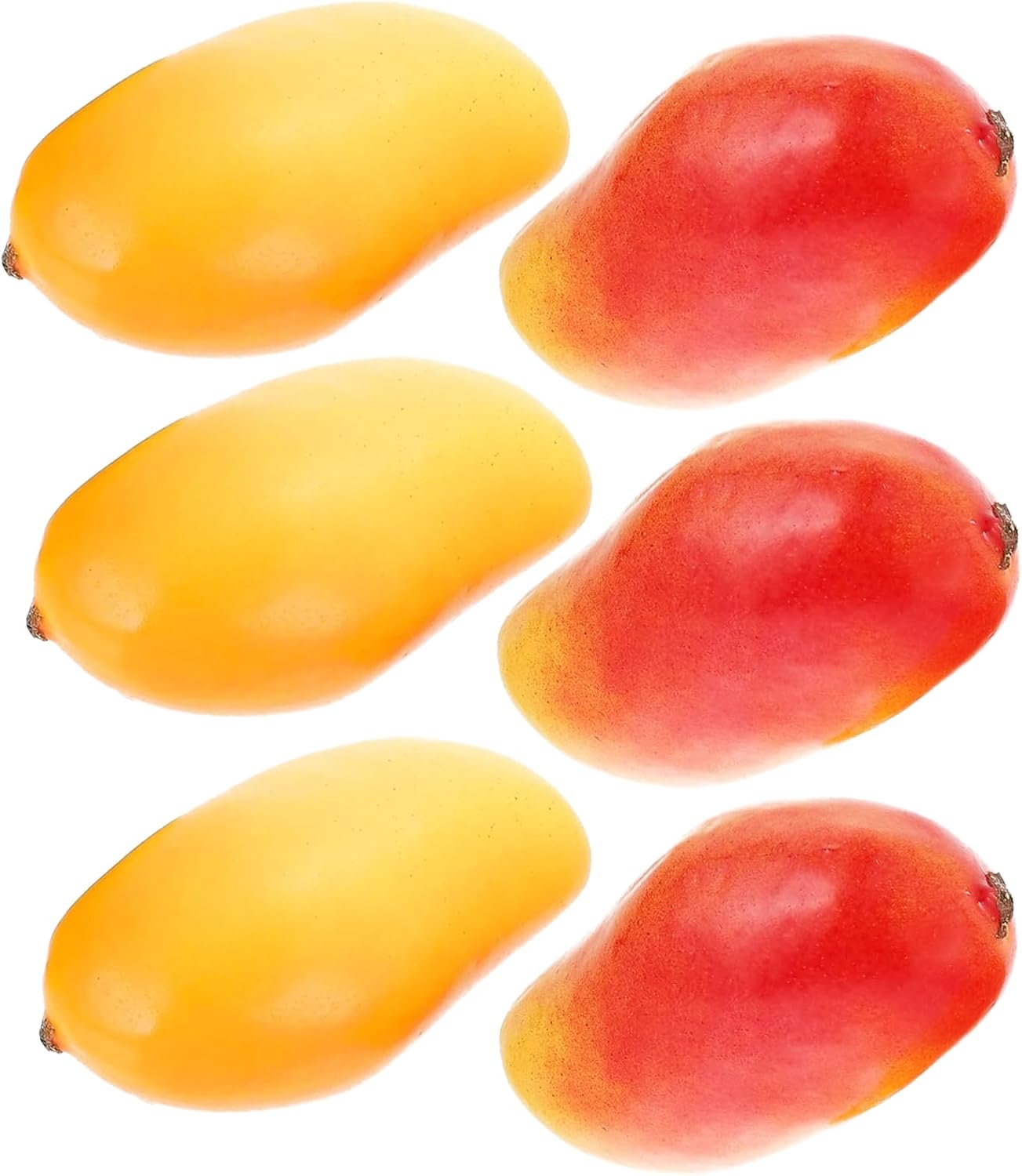 Tuxiaobu Artificial Mango Decorations 6 Pcs