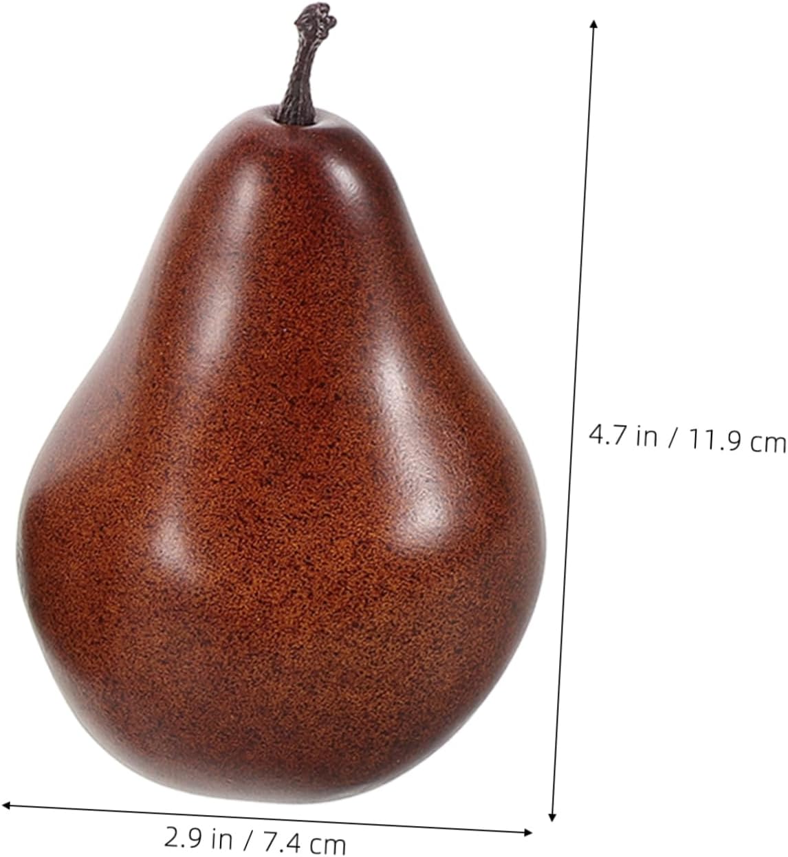Cabilock 3pcs Artificial Lifelike Pears Decor