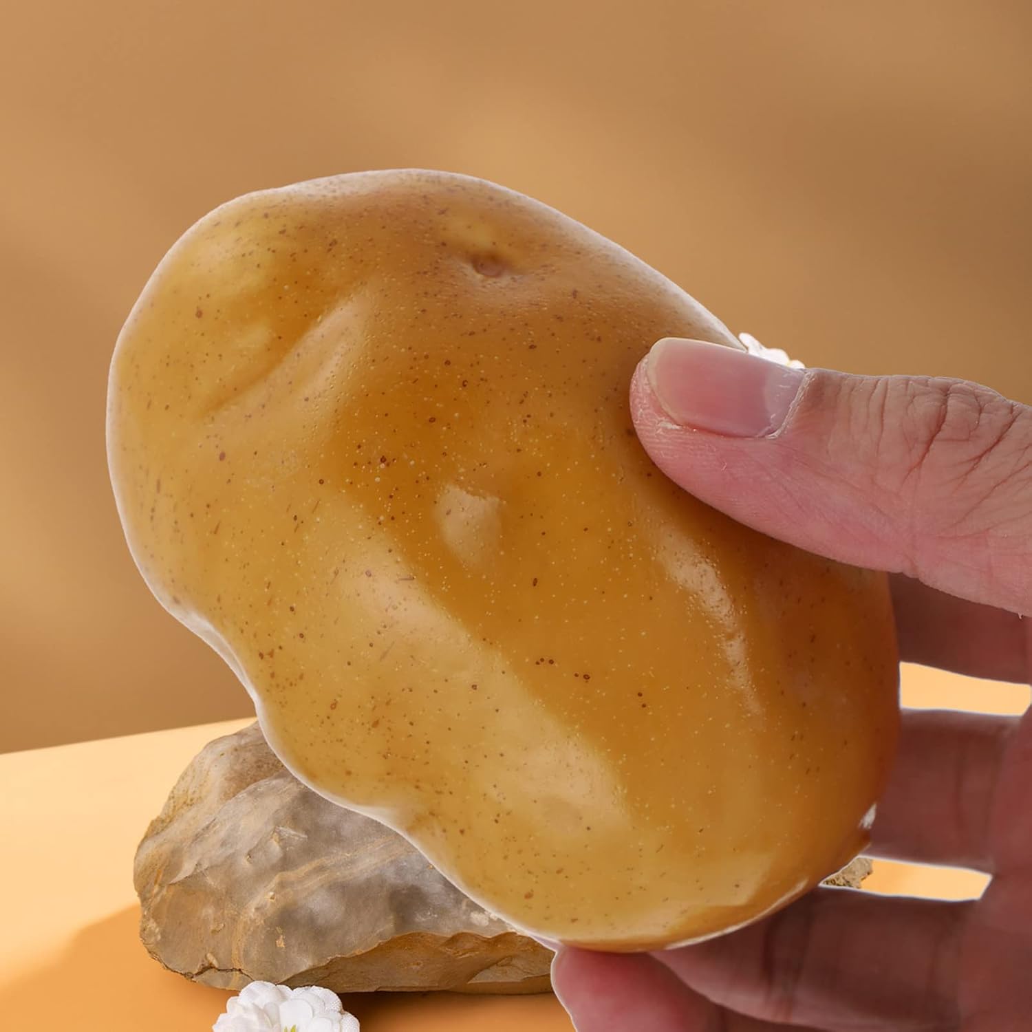 Zerodeko Artificial Potatoes 4PCS Home Decor