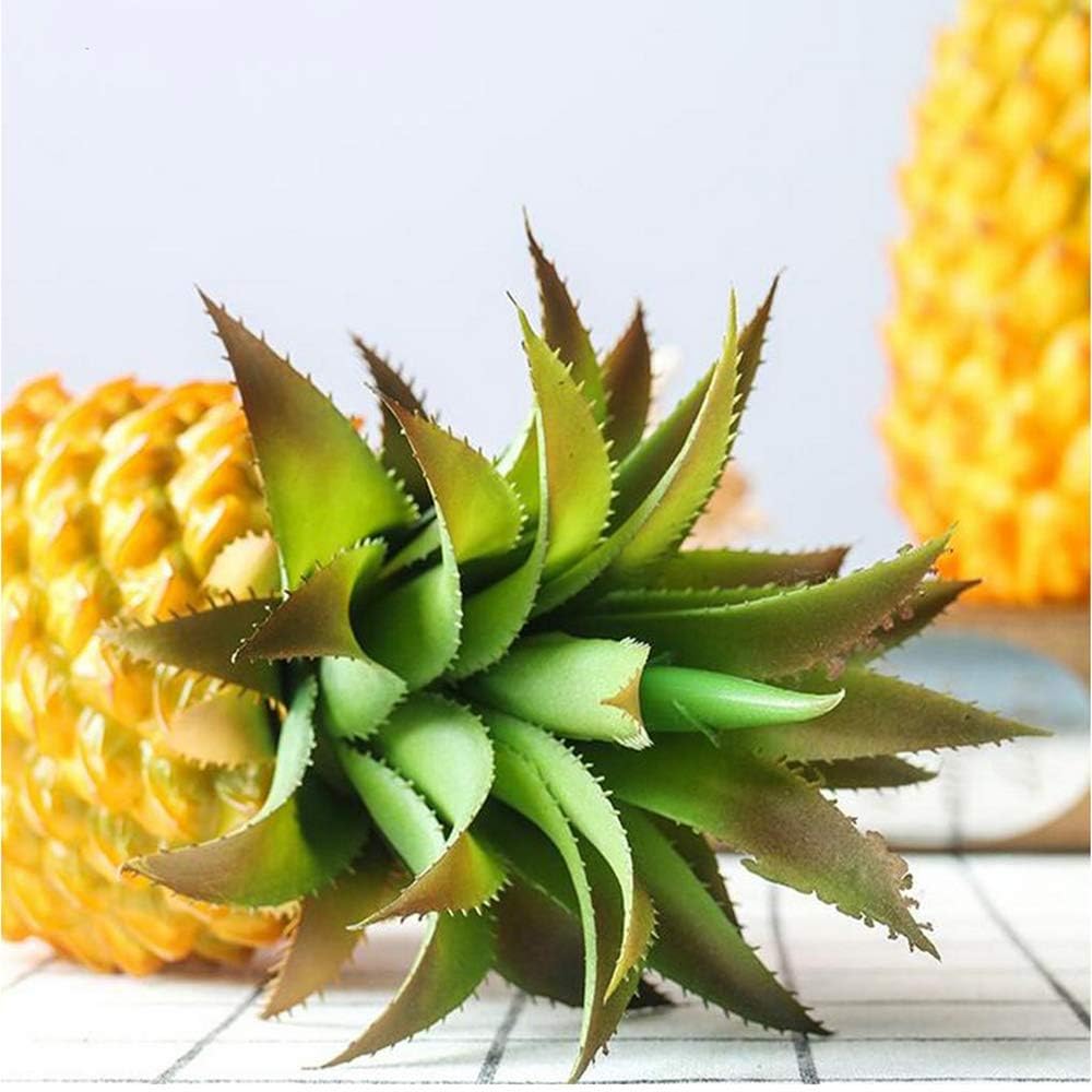 Yarrkc 12 Inch Artificial Pineapple Decor Ornament