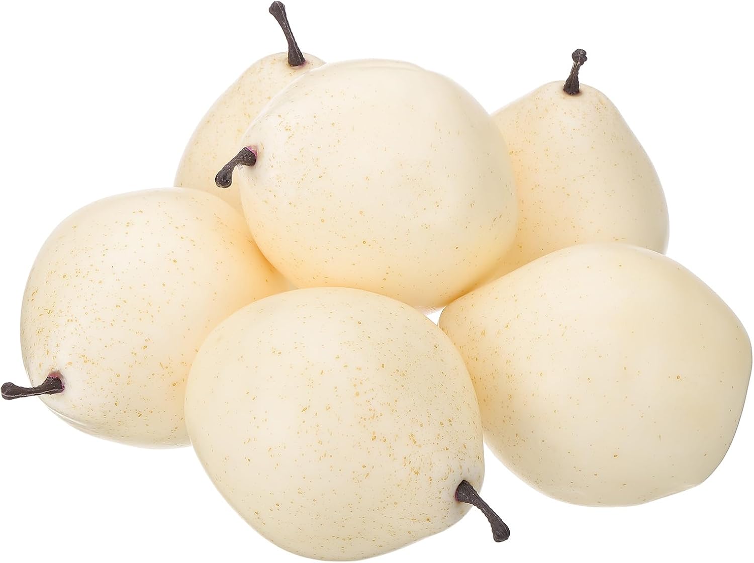PATIKIL 6 Pcs Artificial Pear Decor Faux Fruit Models