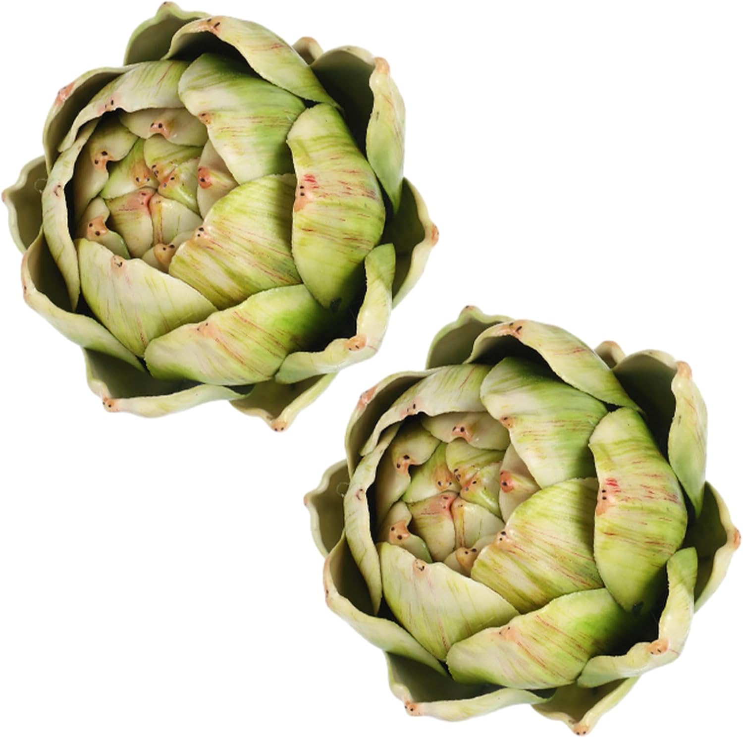 Timgle 2 Pcs Large Green Artificial Artichokes Decor