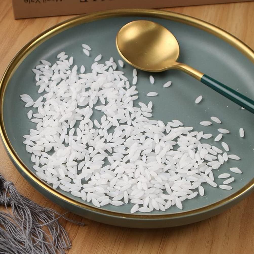 Realistic Fake Rice Model for Kitchen Displays and Photography