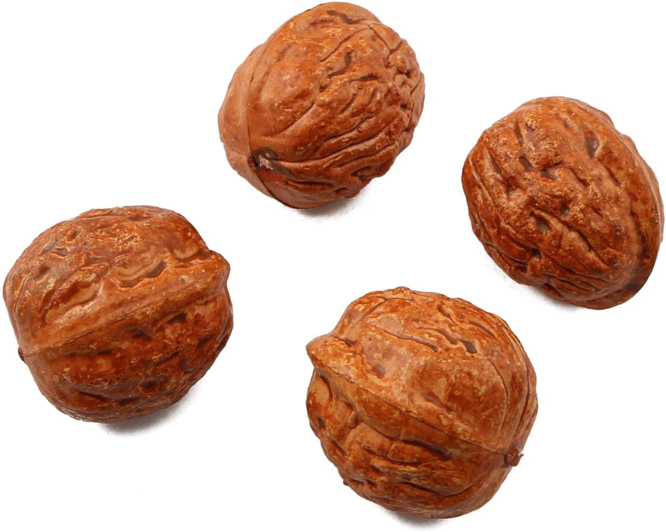 20PCS Plastic Walnut Artificial Fruit Decoration