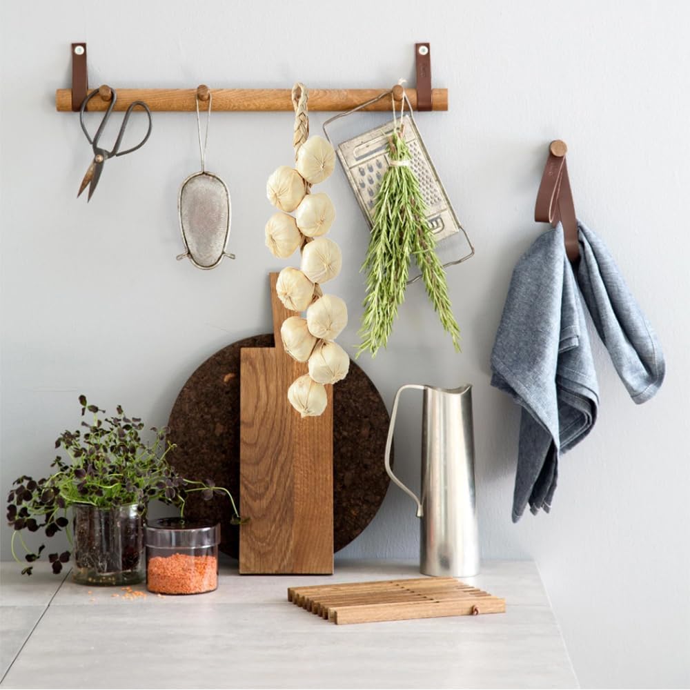 Lifelike Artificial Garlic Hanging String Decor 1 Pack