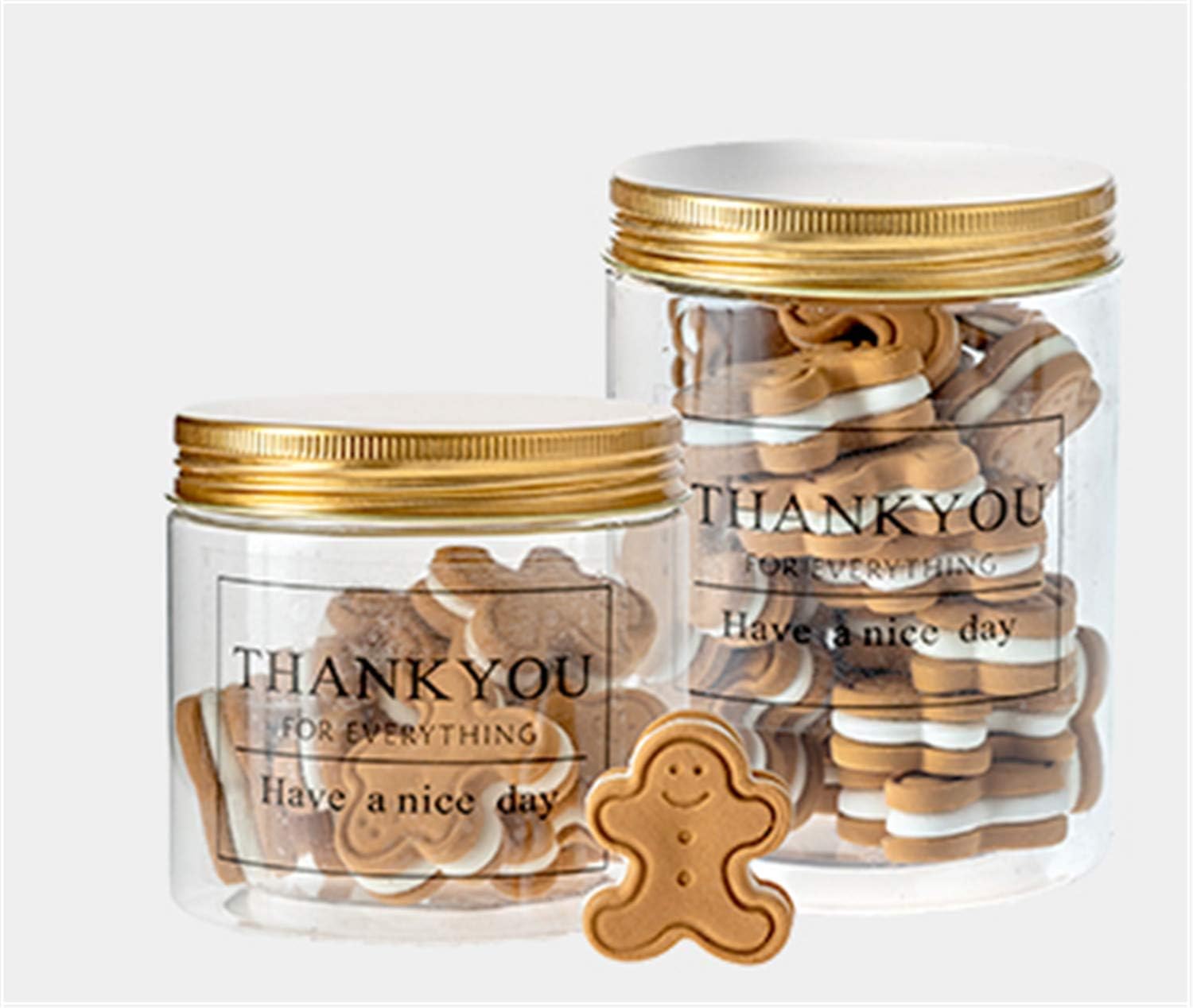10PCS Artificial Gingersnap Cookies Decor Display Props