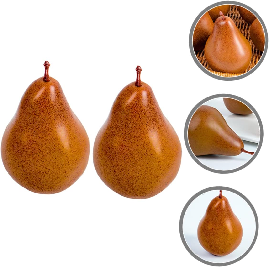 Faux Pear Artificial Decor for Home and Party Displays