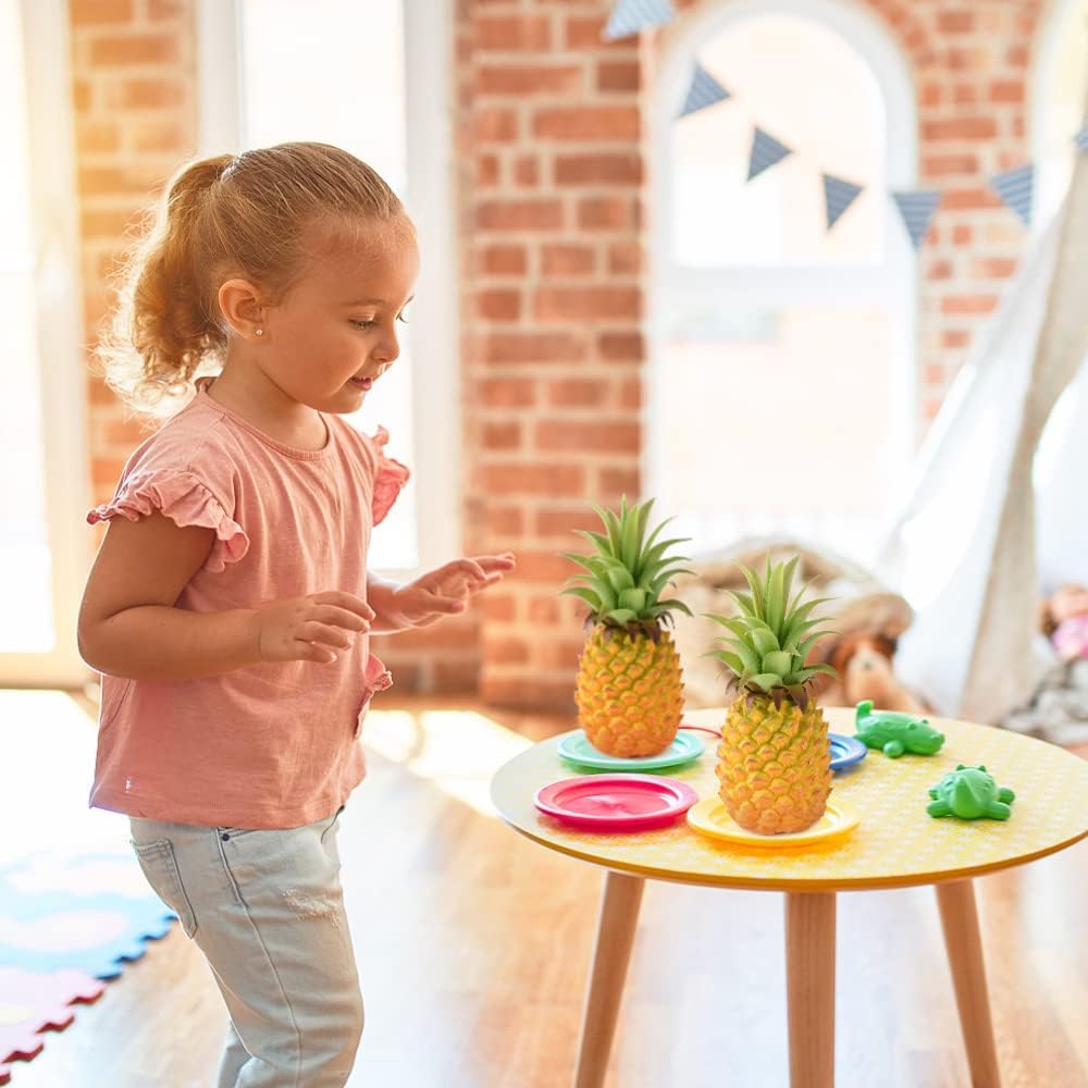 Luckforest Fake Pineapple 82 Inch Artificial Fruit Ornament
