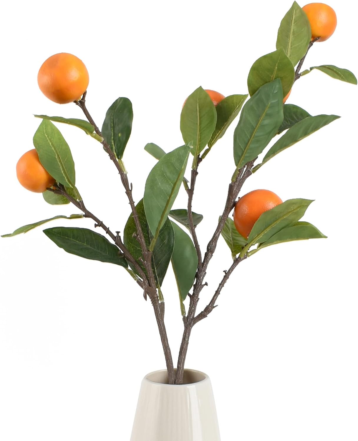 Hagao Artificial Orange Branch for Home and Party Decor