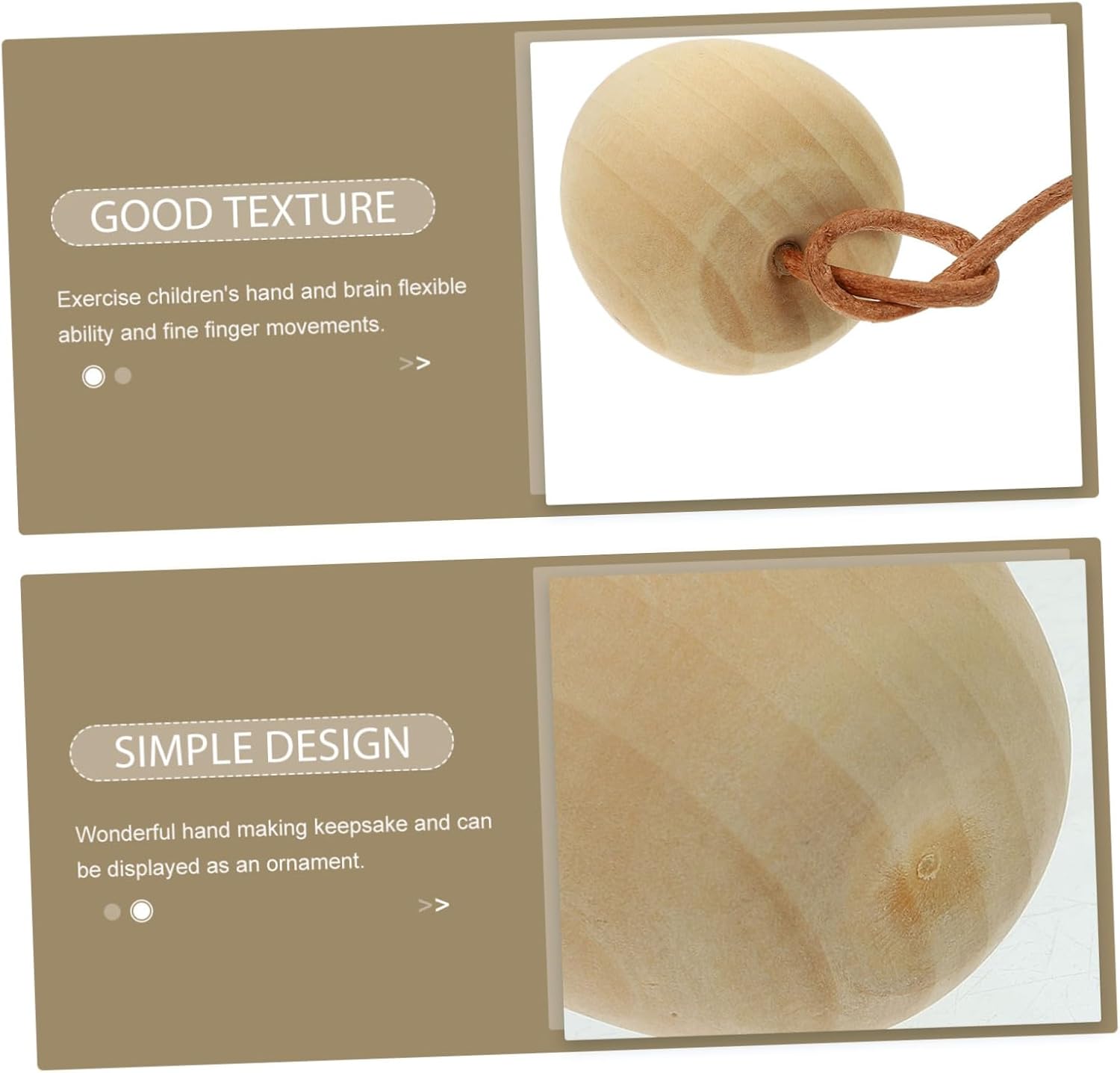 4pcs DIY Unpainted Wood Fruit Ornaments for Creative Crafts