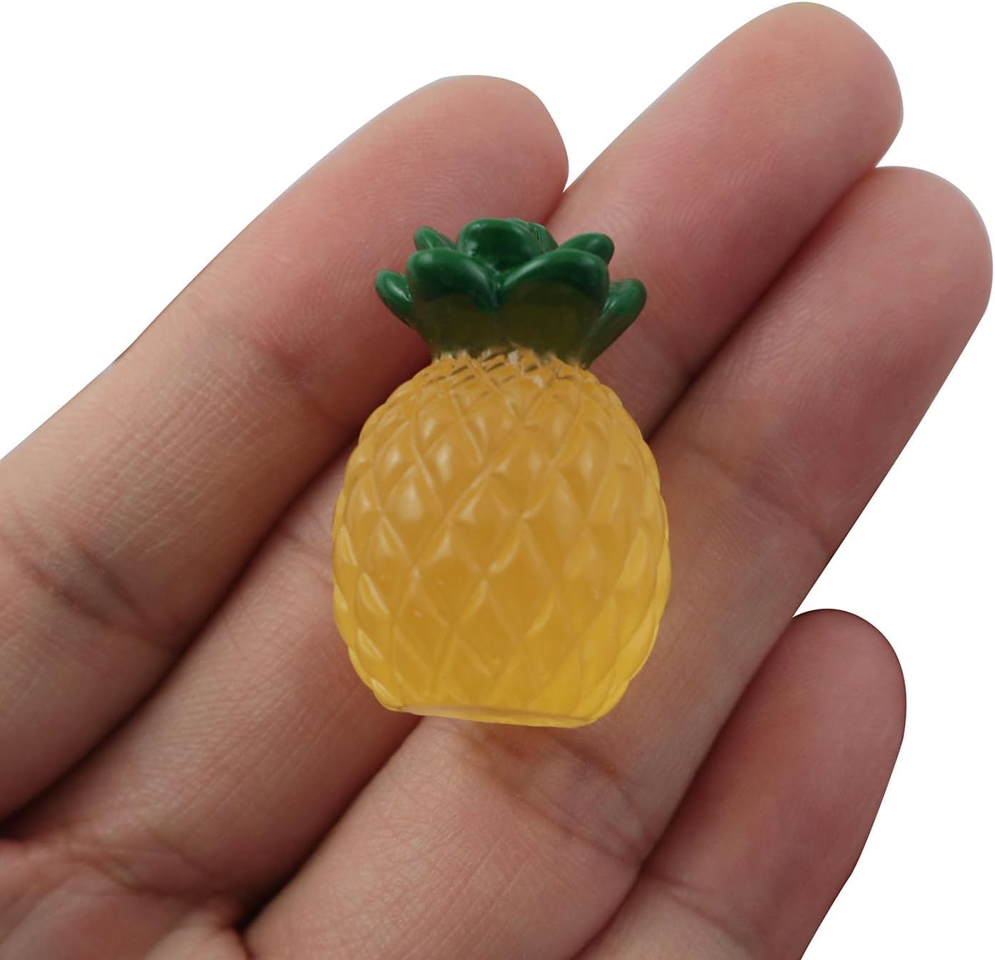 Glow in the Dark Resin Pineapple Decorations 32PCS