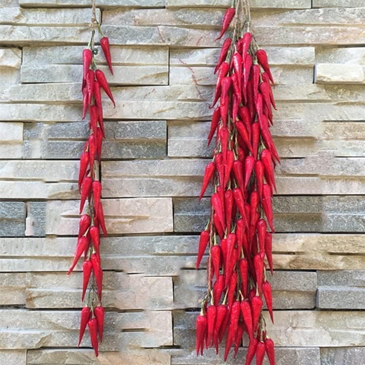 5 Pack Artificial Hot Chili Peppers for Home Decor