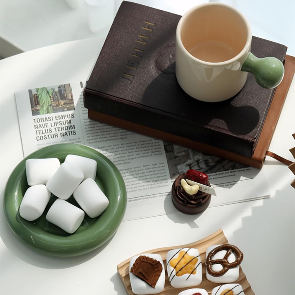 10PCS Artificial Marshmallow Decor Photography Prop