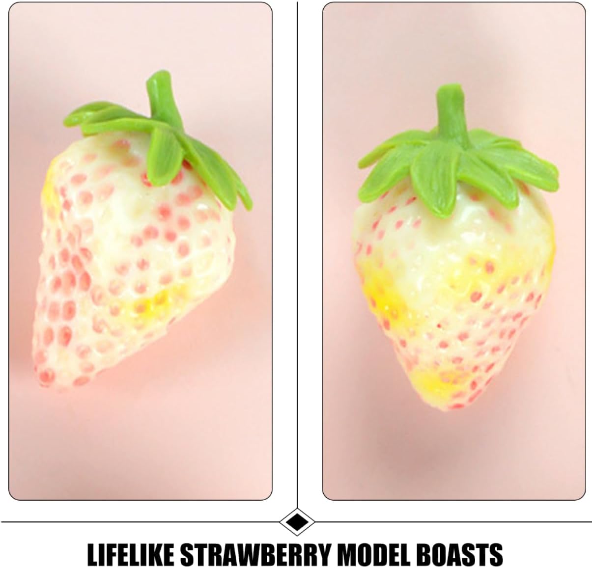 5pc Artificial Strawberry Decor for Cake and Home