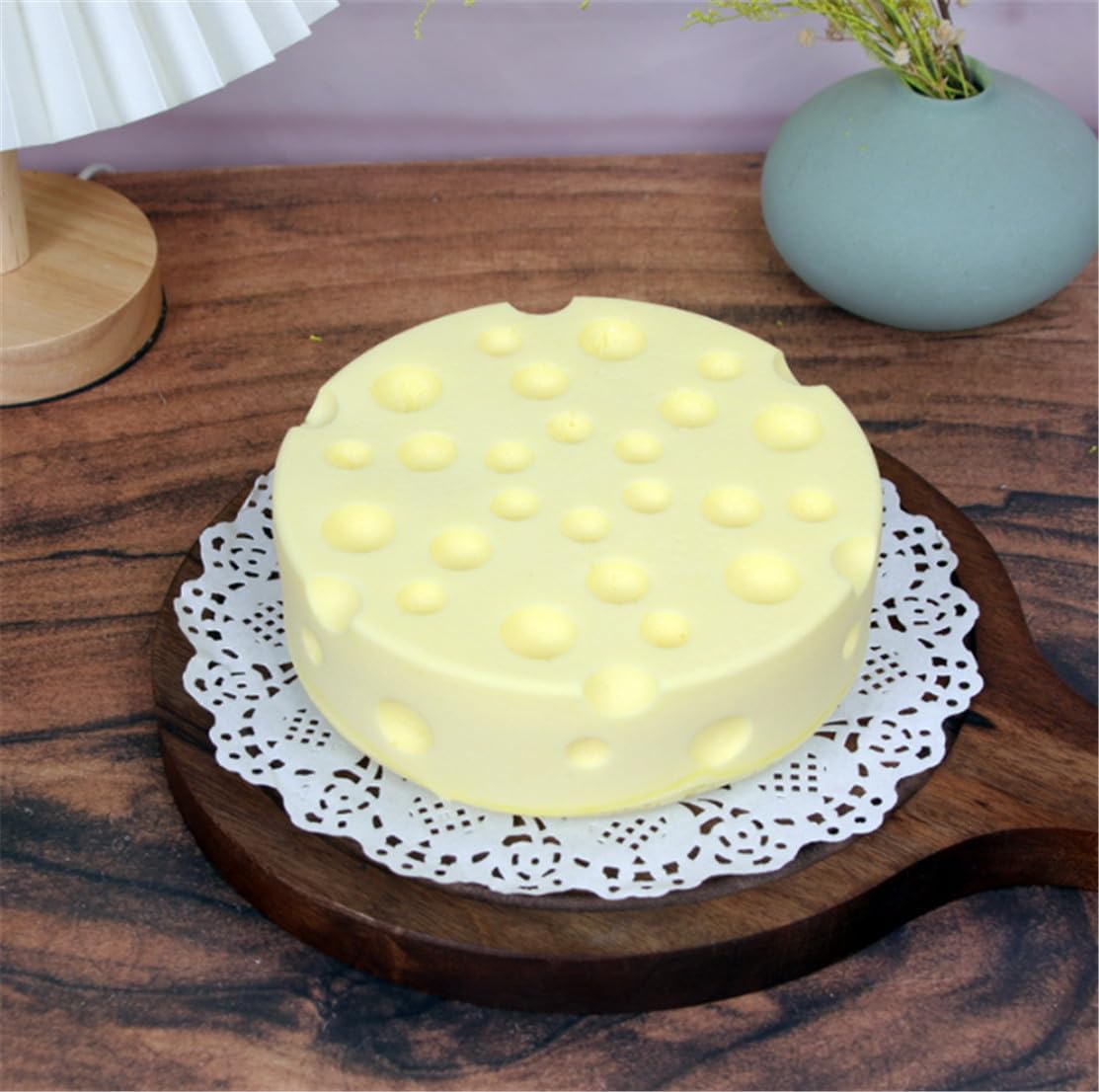 Realistic Cheese Artificial Cake Decor Model