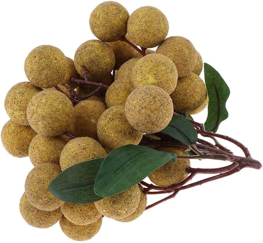 Joylern Artificial Longan Model Lifelike Fruit Ornament