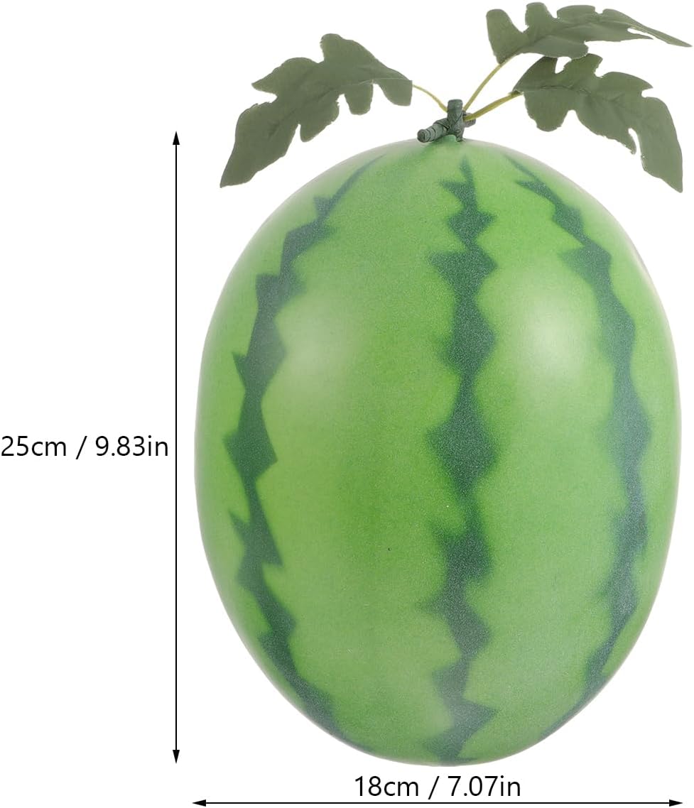 VOSAREA Realistic Artificial Watermelon Statue