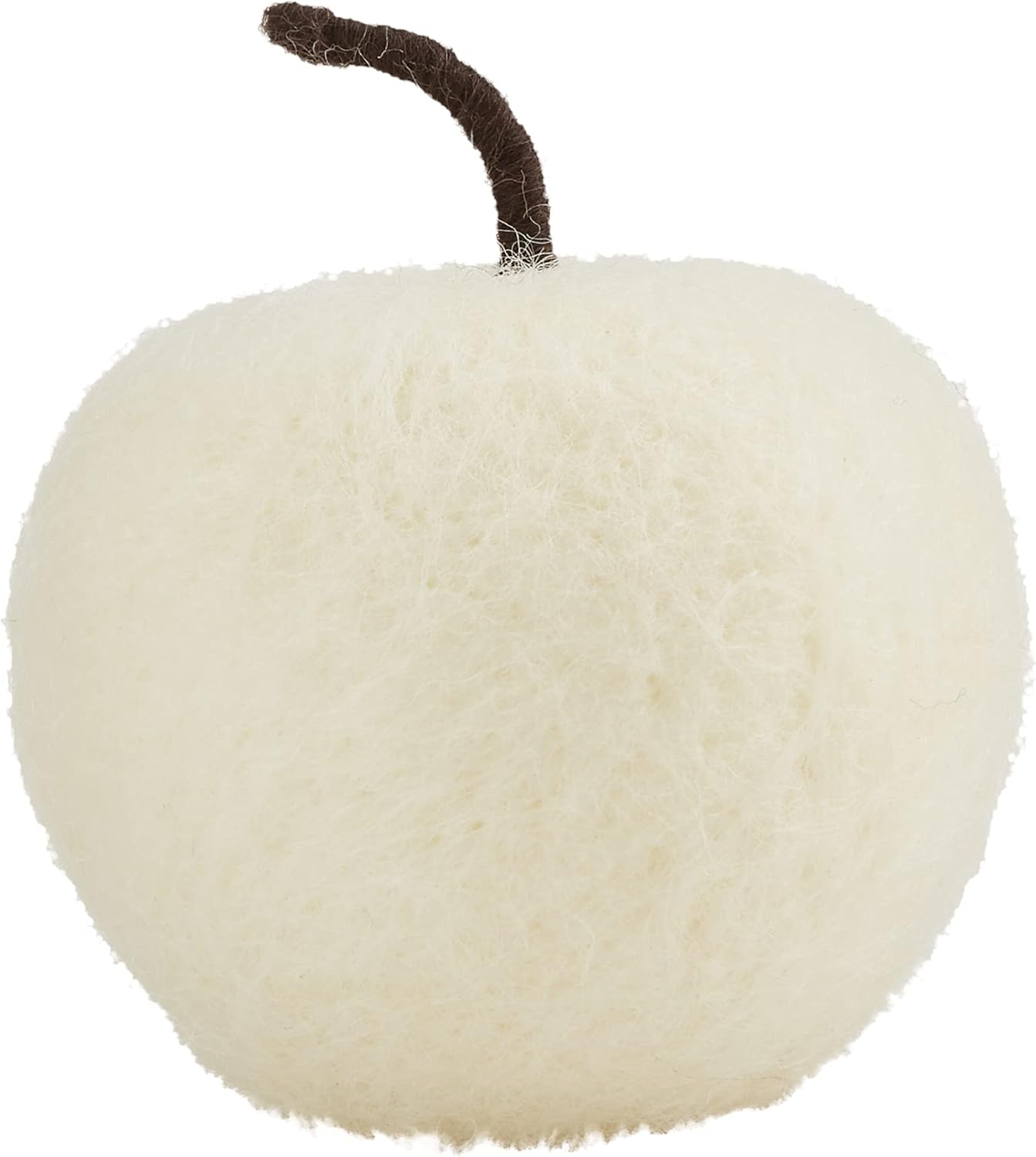 Mud Pie Felt Yellow Pear Decor