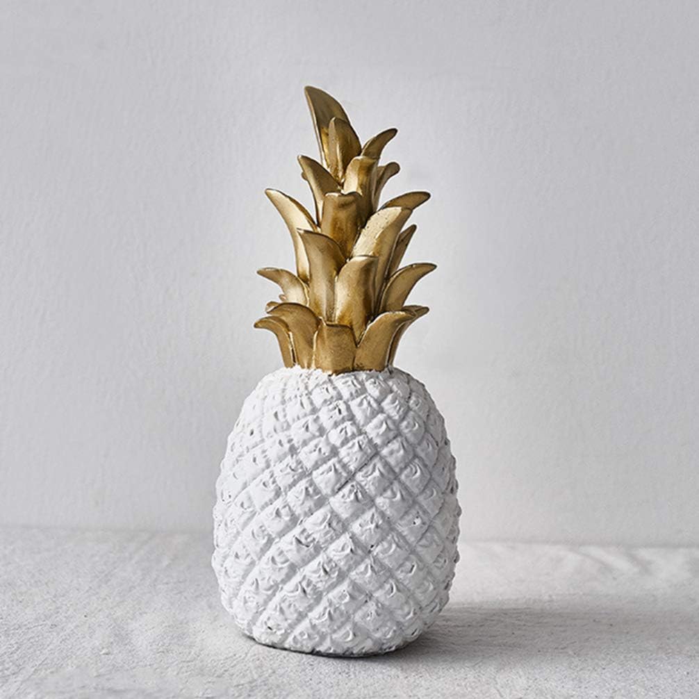 Yardwe Resin Pineapple Artificial Fruit Ornament
