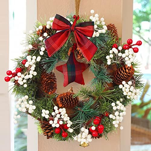 BBTO Artificial Holly Berries 250 Stems 500 Pieces White