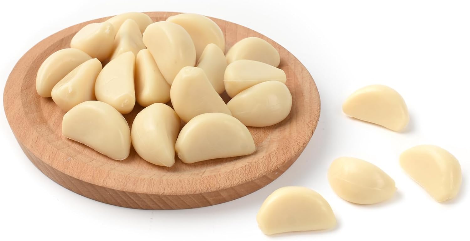 HUIANER Artificial Garlic Clove 20PCS for Home Kitchen Decor