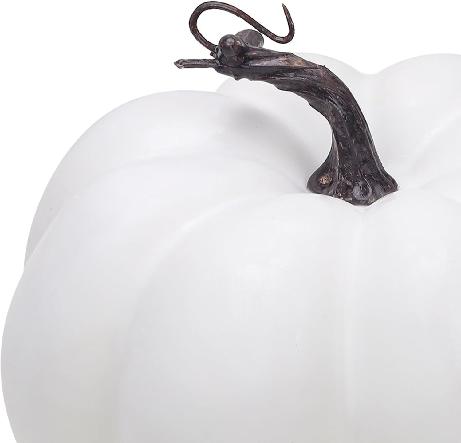 76 Inch White Artificial Pumpkin for Fall Decor