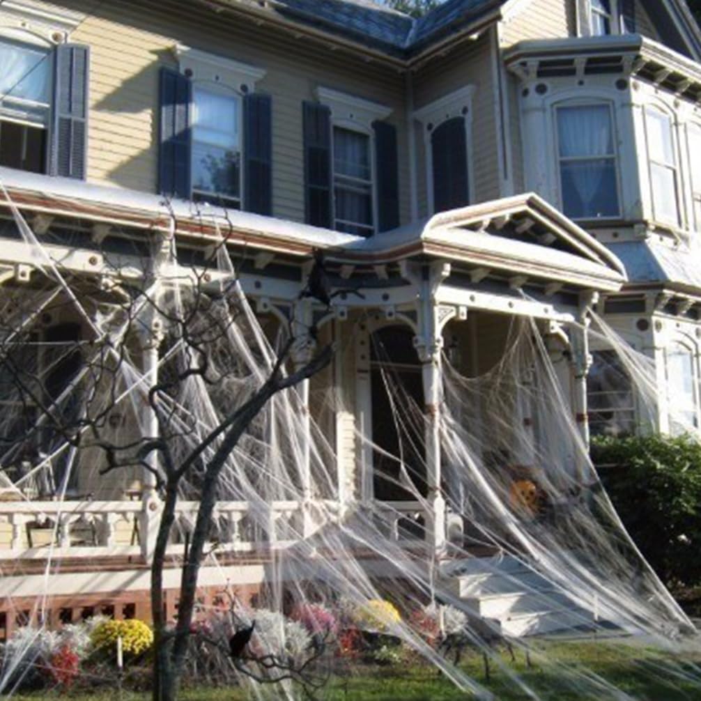 Mavonne Spider Web Halloween Decorations