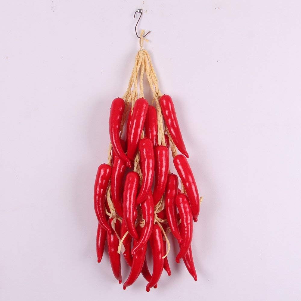 5x 6 Artificial Fruits and Vegetables Kitchen Wall Decor 1