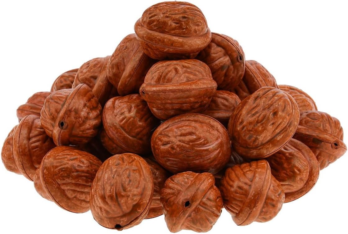 30PCS Artificial Walnuts for Home Vase Decoration