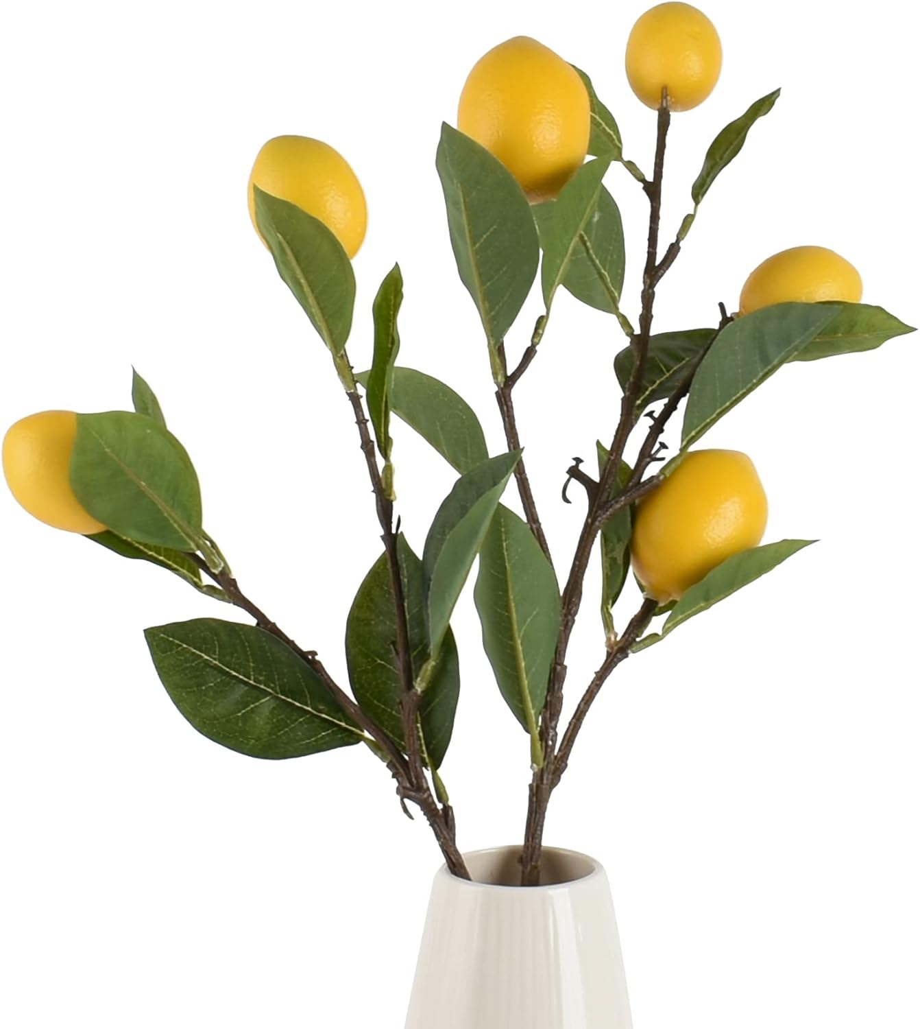 Artificial Lemon Branch for Vase Home Party Decor