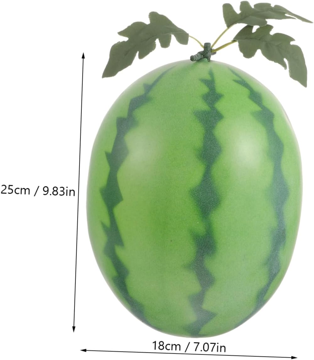 Artificial Watermelon Decor for Home and Photography