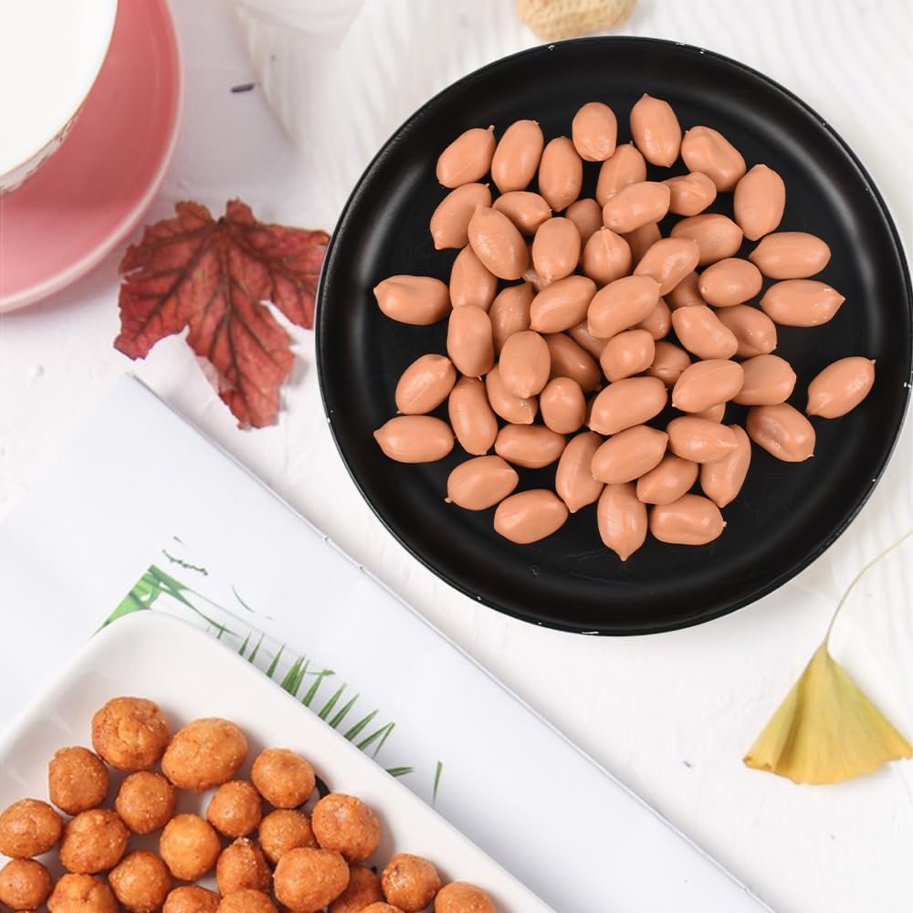 Realistic Artificial Shelled Peanuts for Decor 60pcs