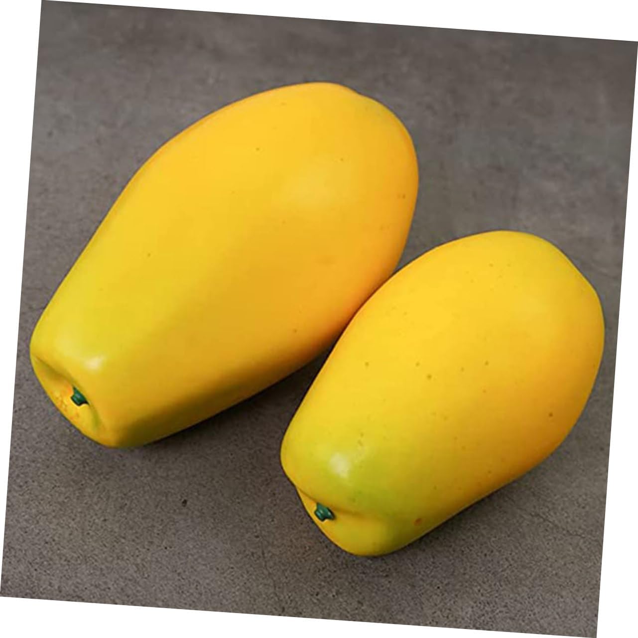 2pcs Artificial Pawpaw Decor for Home and Photography