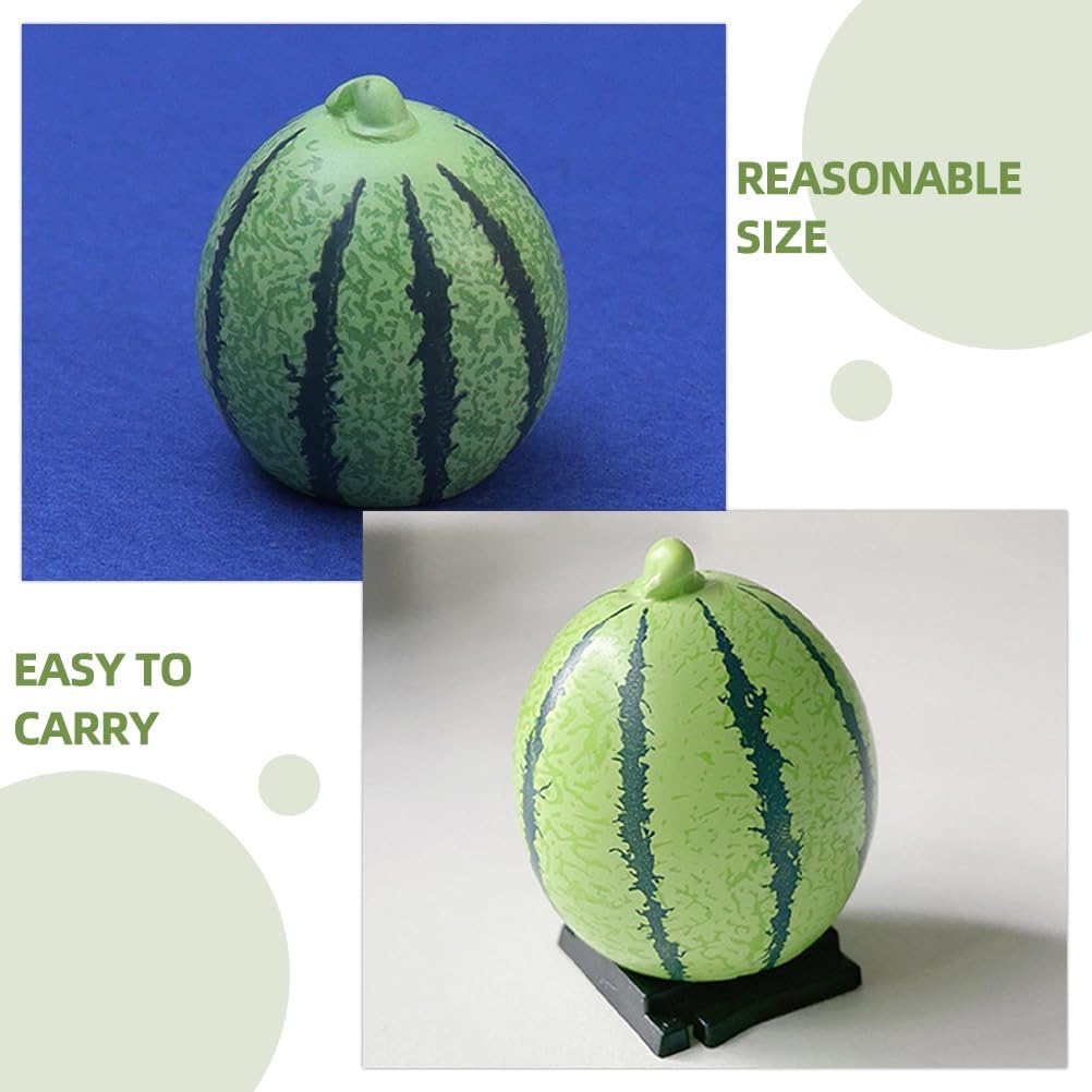 PRETYZOOM 12pcs Mini Fake Watermelon Decor Models