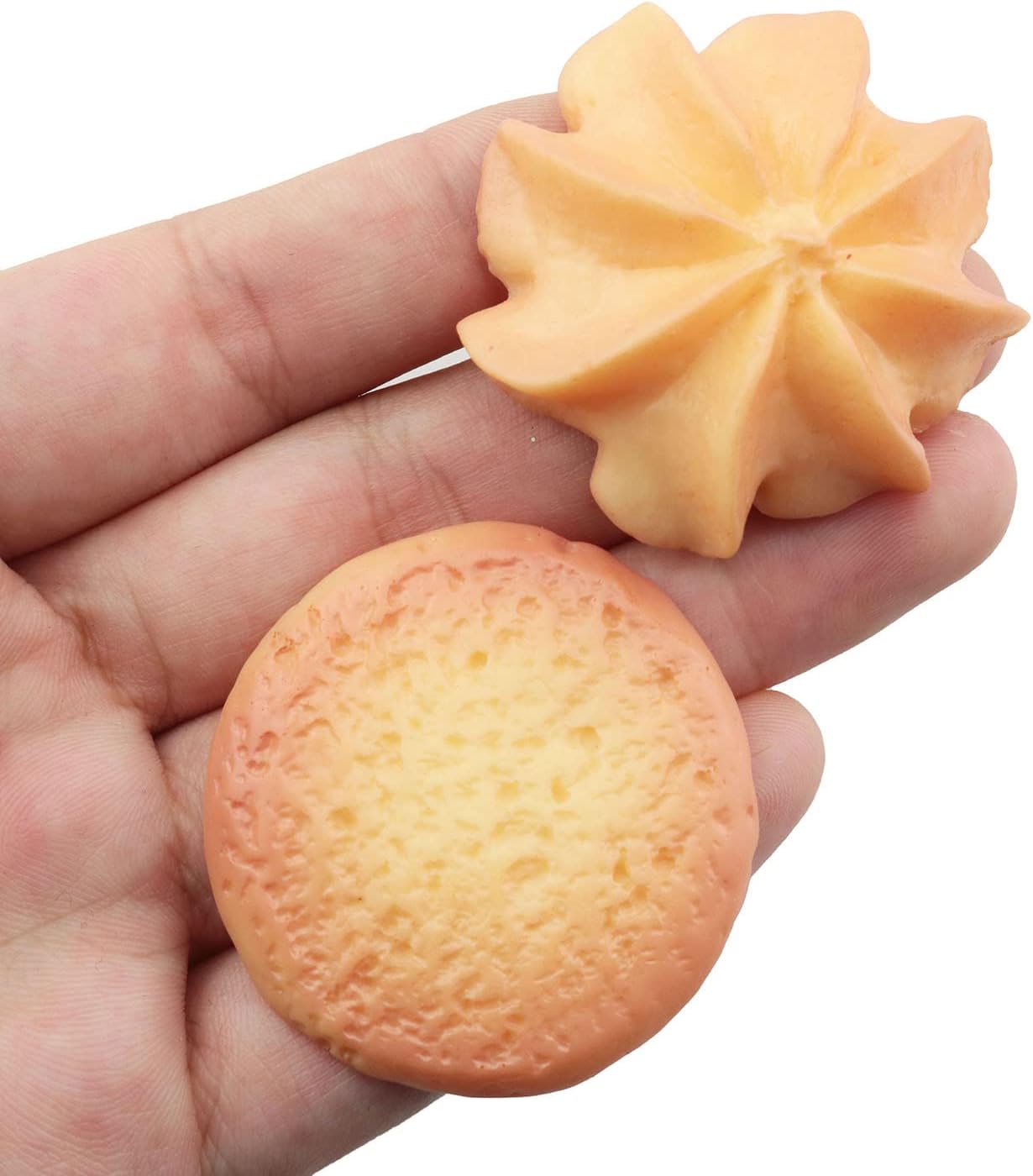 TAODAN 12pcs Artificial Cookies for Kitchen and Home Decor