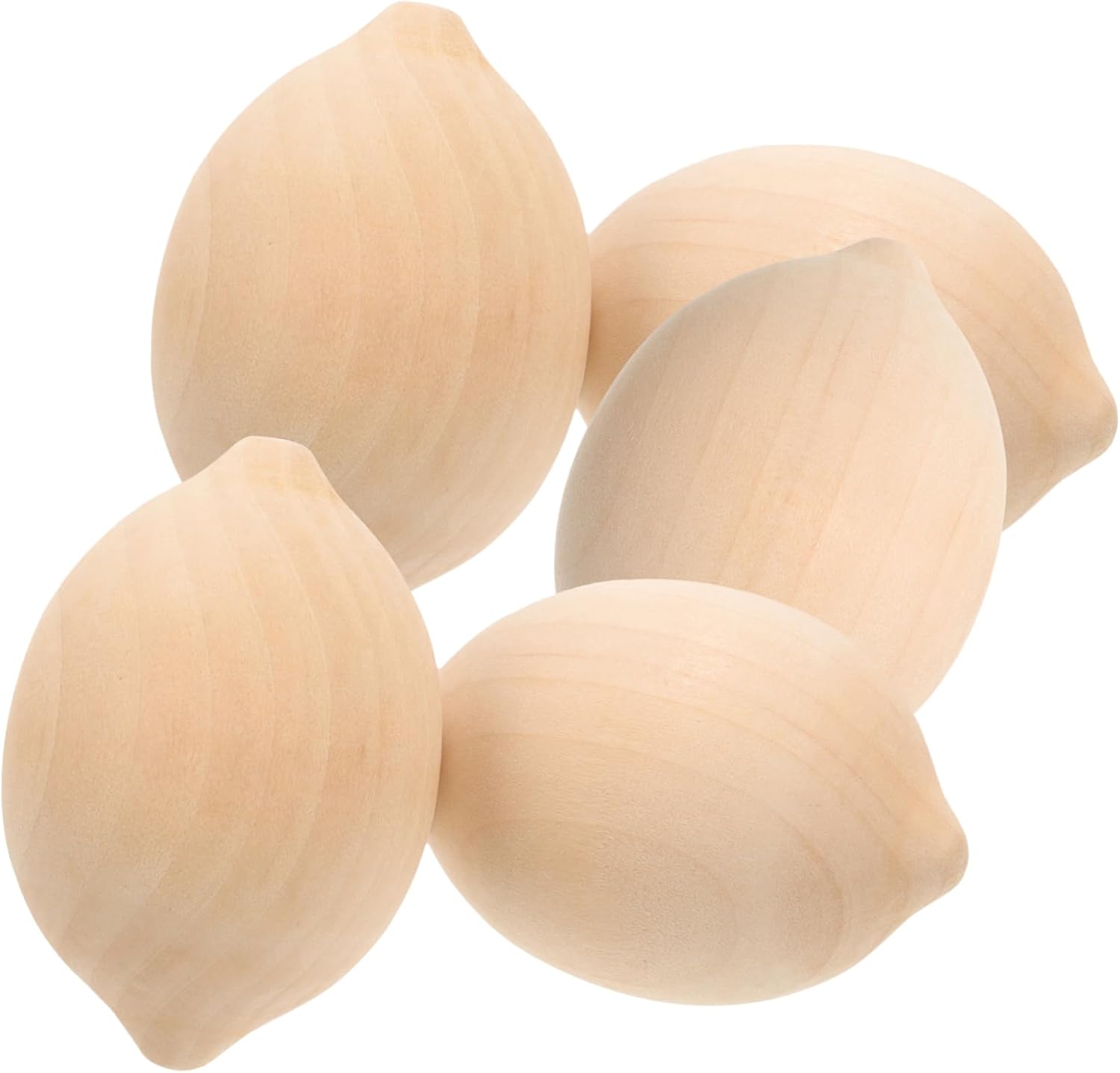 5Pcs Wooden Lemon DIY Painting Kit for Home Decor