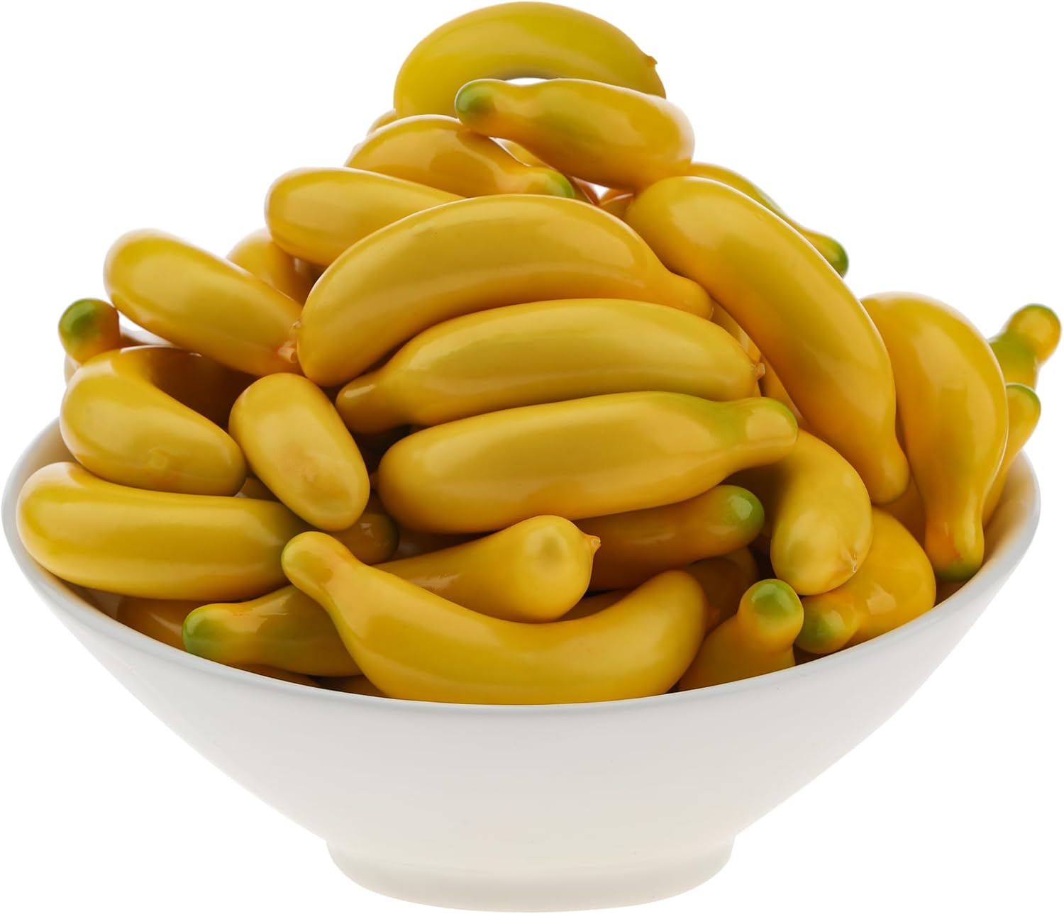 Gresorth 25pcs Lifelike Mini Banana Artificial Decoration