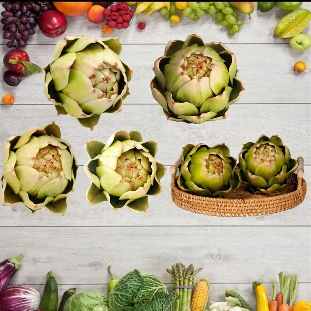 WESAPPINC Large Artificial Artichoke for Kitchen Decor