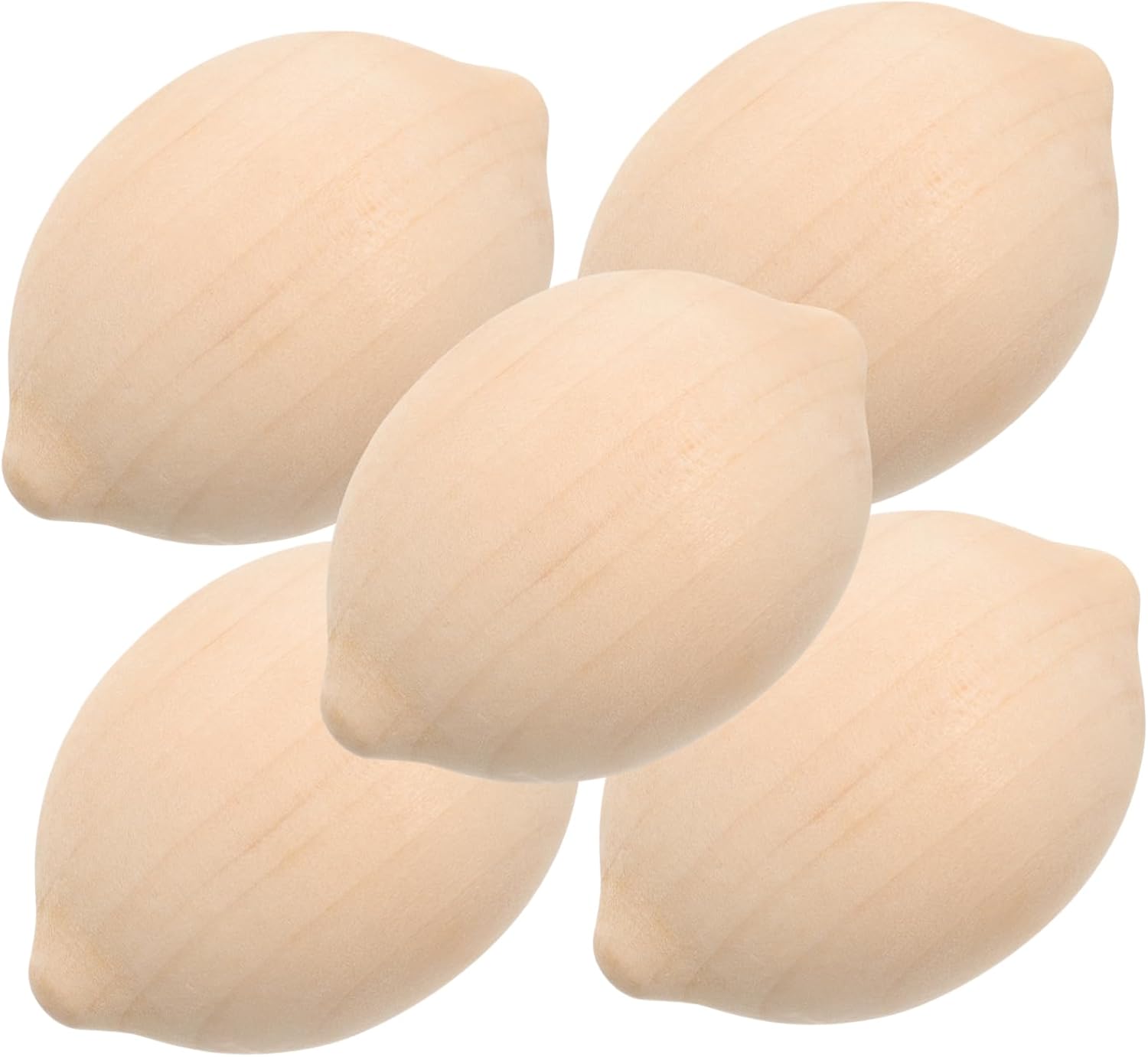 Uonlytech 5pcs Wooden Lemon Painting Craft Kit for Kids