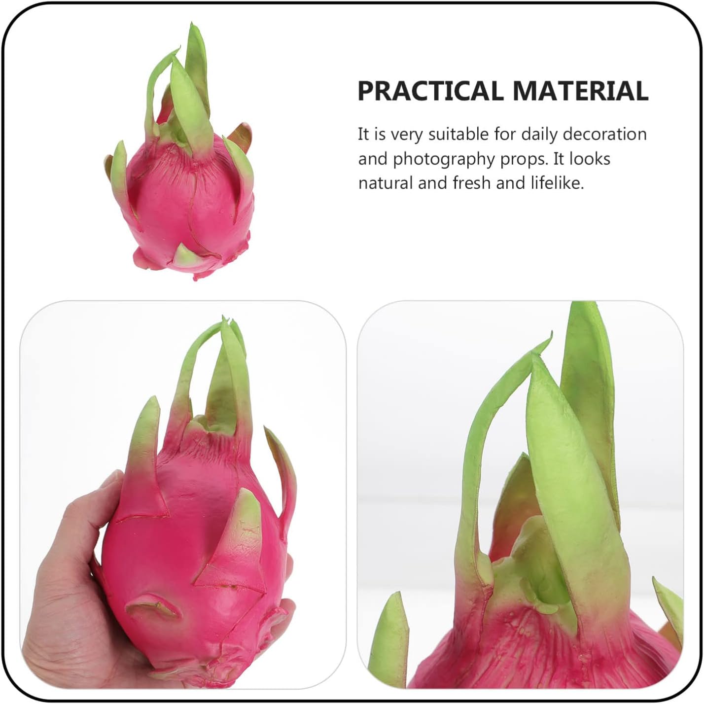 Abaodam Artificial Pitaya Dragon Fruit Display Props