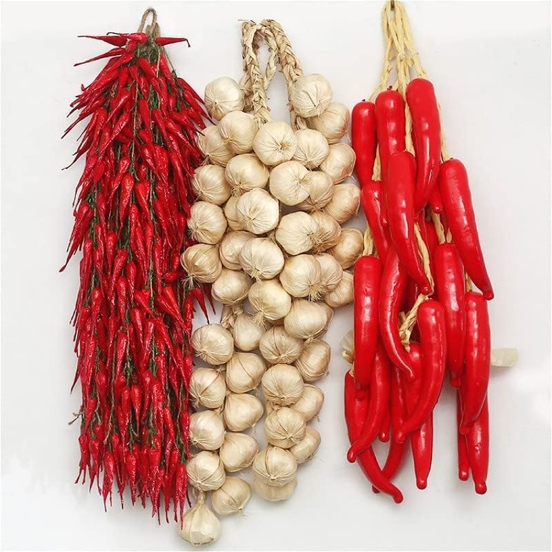Artificial Chili Pepper Fruit Photography Prop for Home Decoration