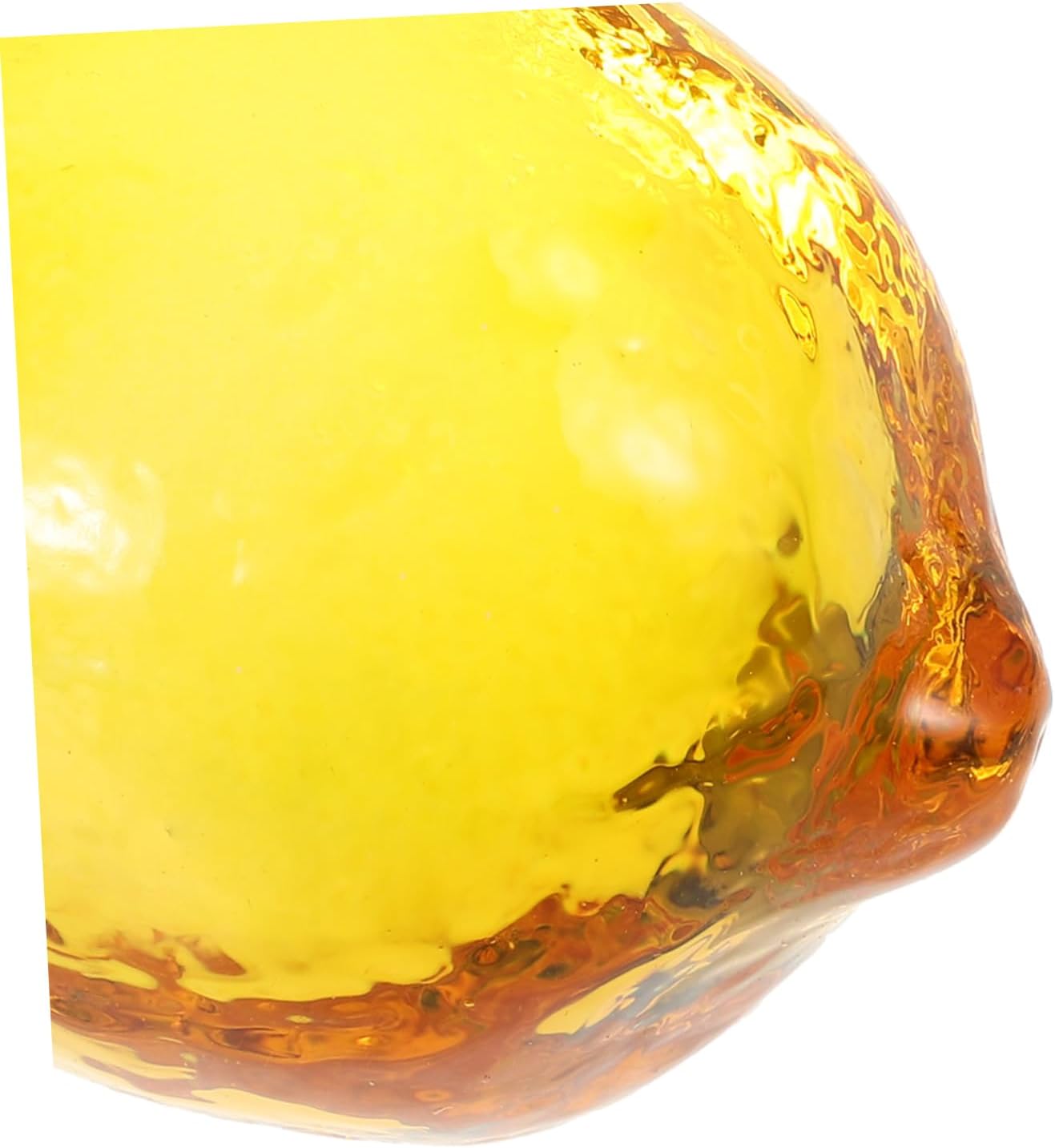 BESPORTBLE Crystal Lemon Figurine Decor for Desk and Counter