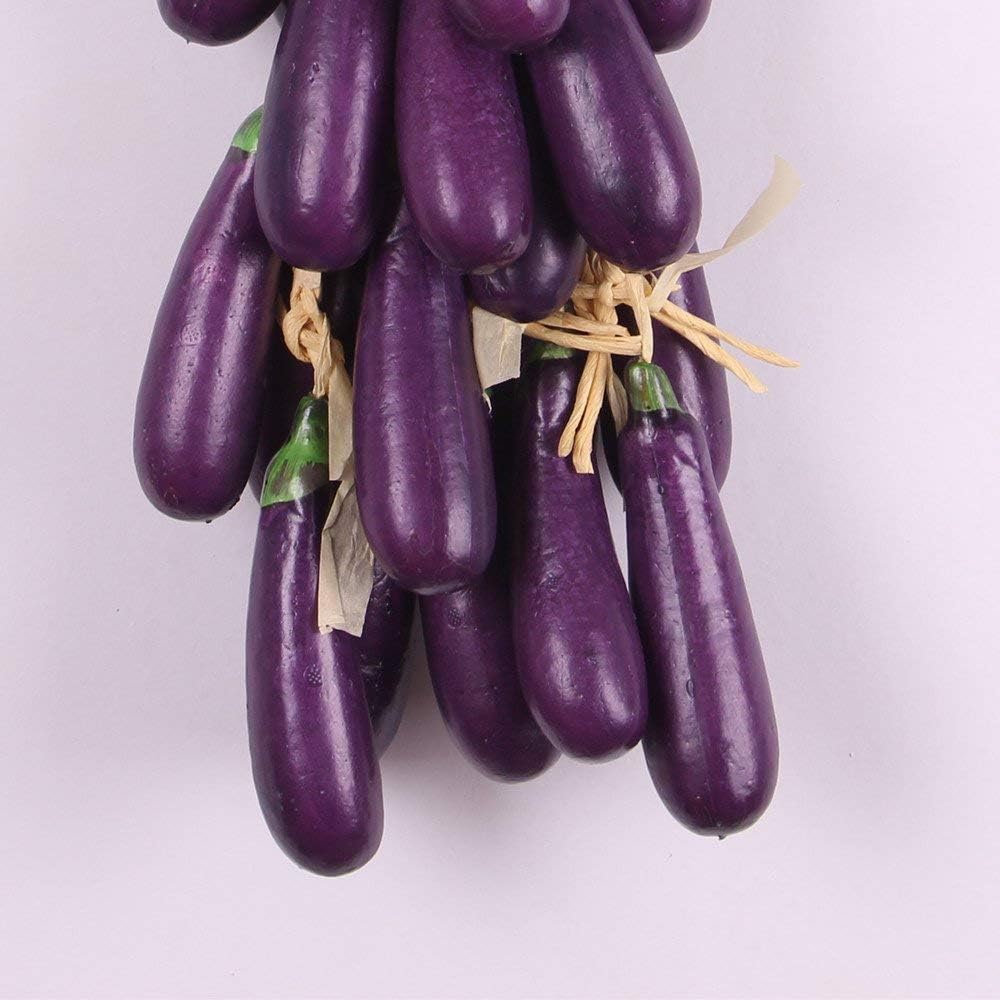 5x 6 Artificial Fruits and Vegetables Wall Hanging Decor