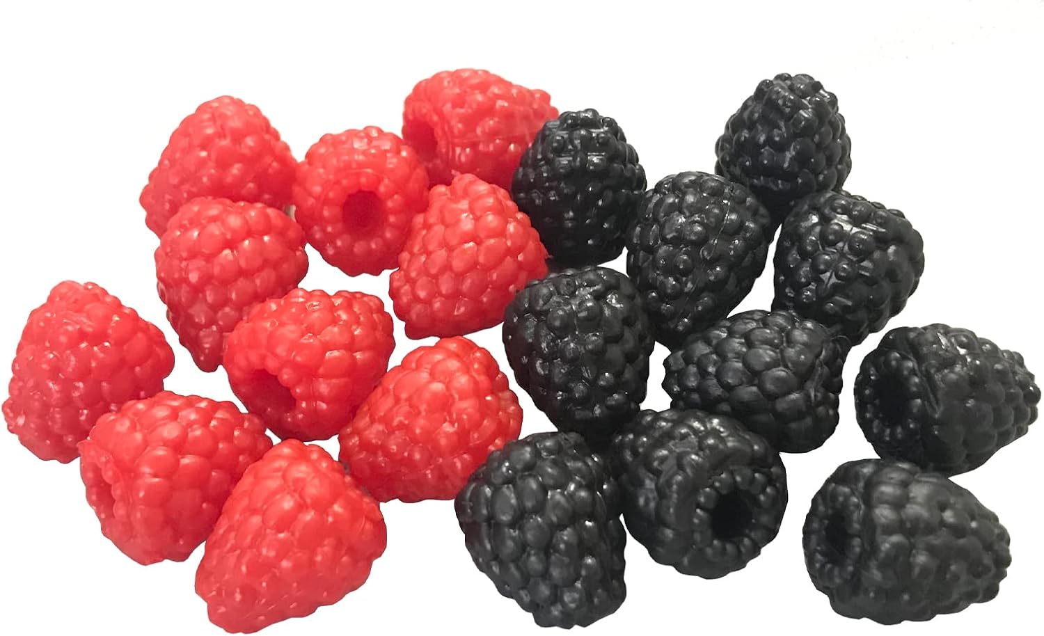20pcs Artificial Raspberry for Crafting and Decor