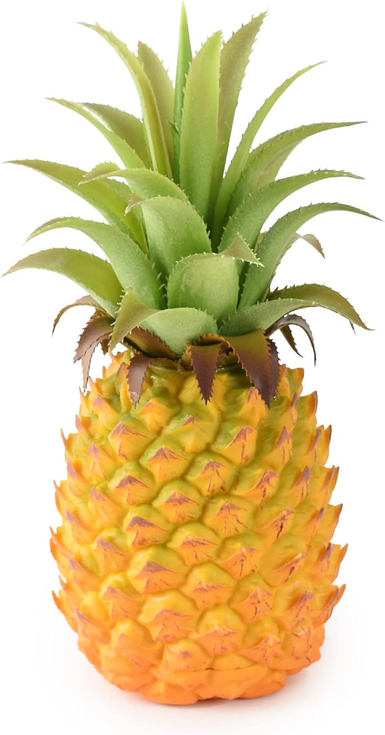 Luckforest Fake Pineapple 82 Inch Artificial Fruit Ornament
