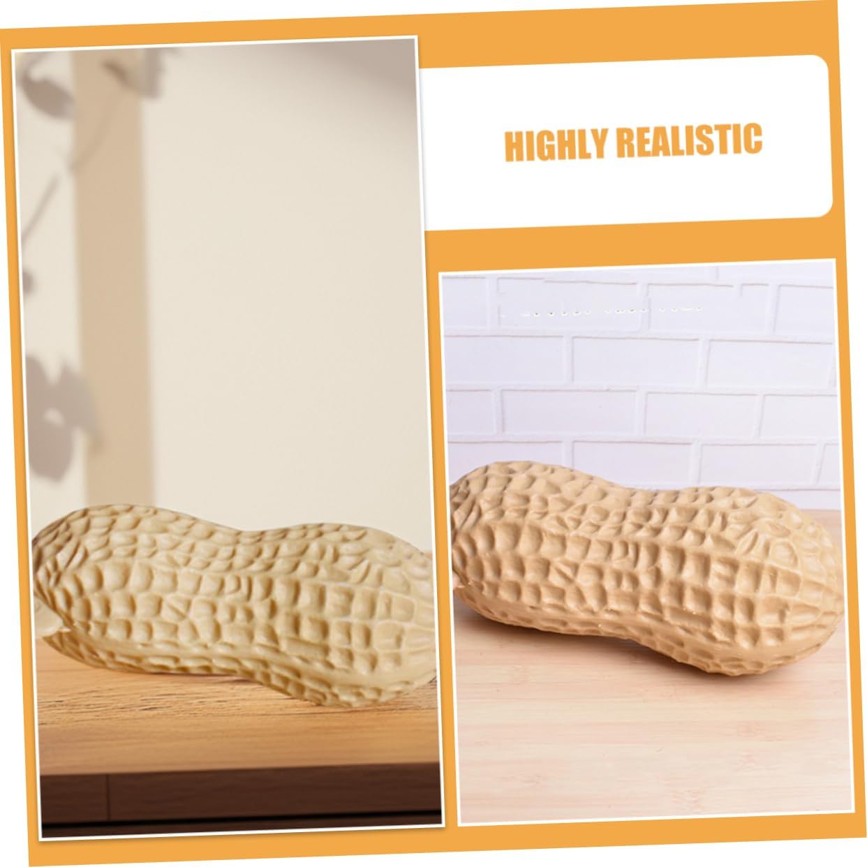 IMIKEYA Realistic Artificial Peanut Decor