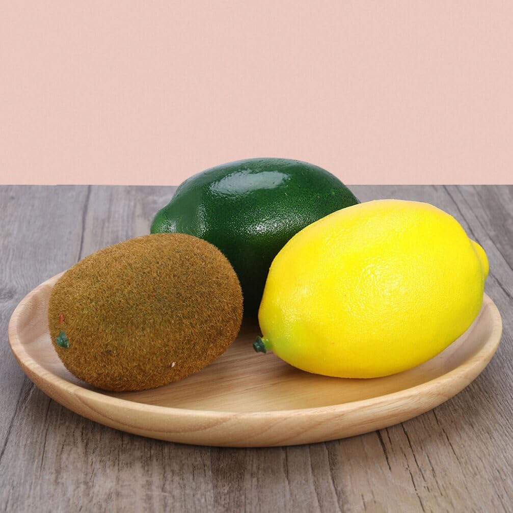 IMIKEYA 4pcs Artificial Fruit Decor Set
