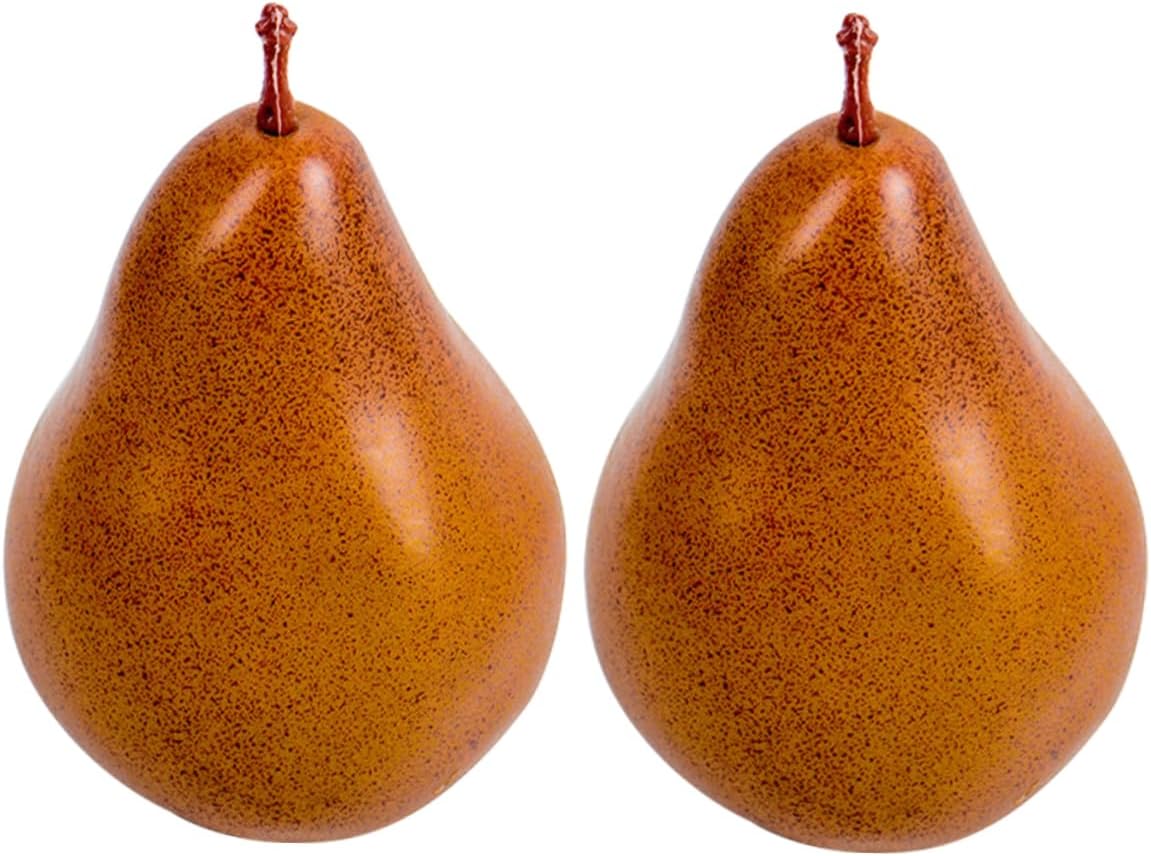 Faux Pear Artificial Decor for Home and Party Displays