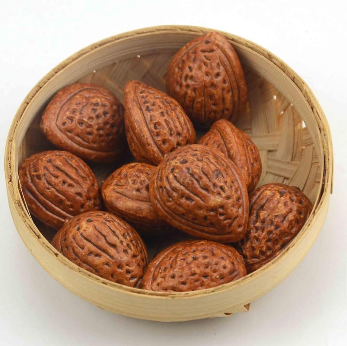 ECYC 20 Pcs Mini Artificial Almond Fruit Decor