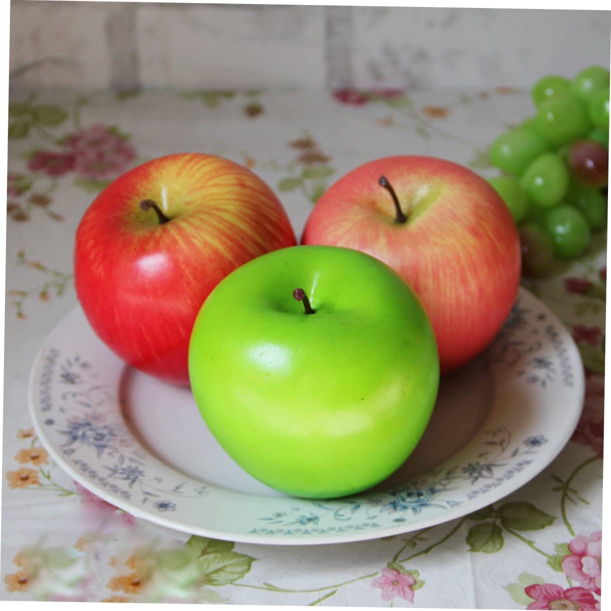 5pcs Pink Artificial Fruit Display for Home Wedding Photography